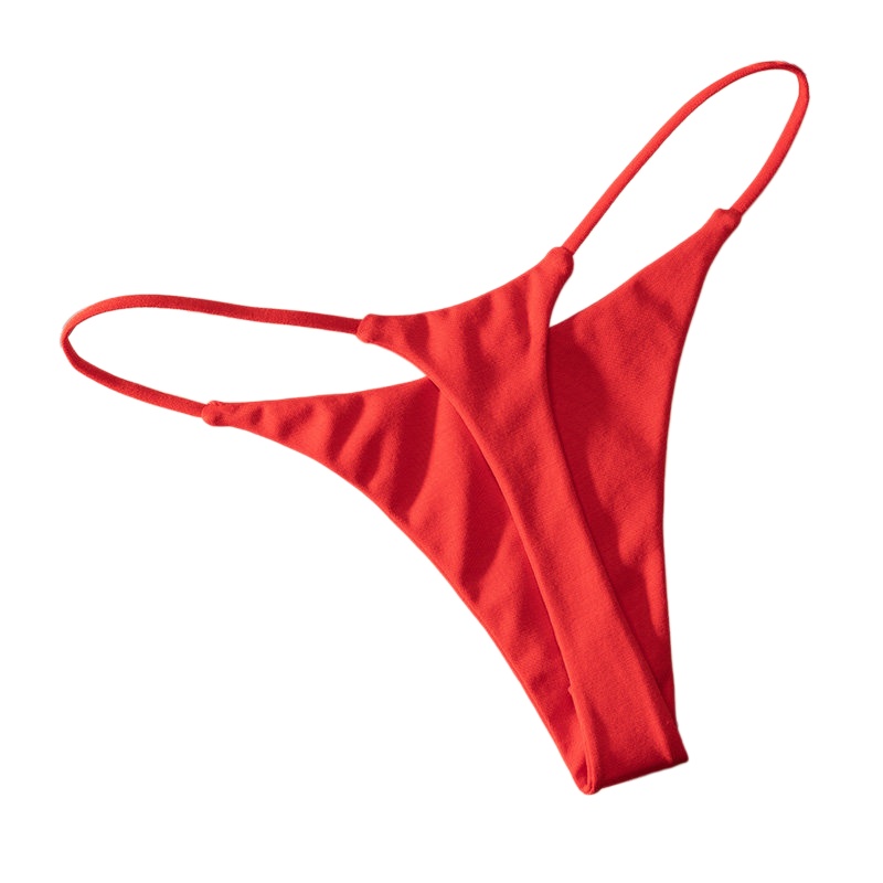 Thong Bikini Women - 로우 웨이스트 코튼 thong 여성 팬티