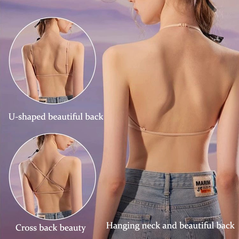 여성 원활한 브래지어 딥 브이 넥 브래지어 조절 가능한 - Bralette Wireless Soft 리뷰 및 가격