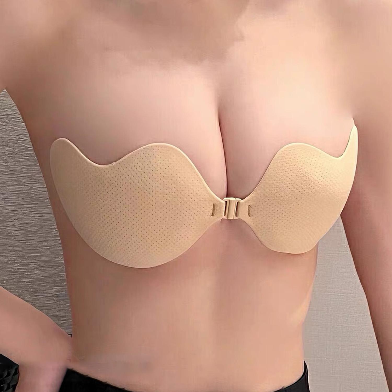 여성용 백리스 인비저블 푸쉬업 브라, 스트랩리스 브라, - Strapless Bra Backless 리뷰 및 가격