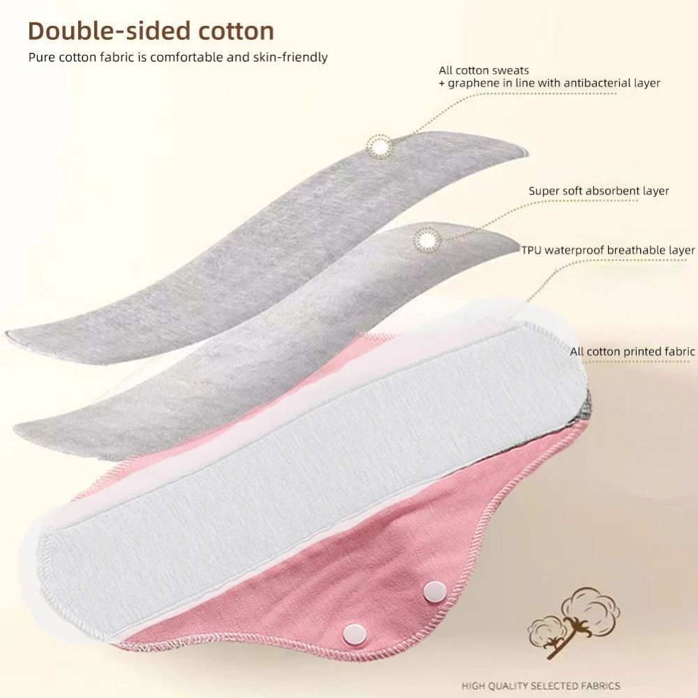 재사용 가능한 성인용 기저귀, 미끄럼 방지 부드러운 팬 - Period Panty Absorbent 리뷰 및 가격