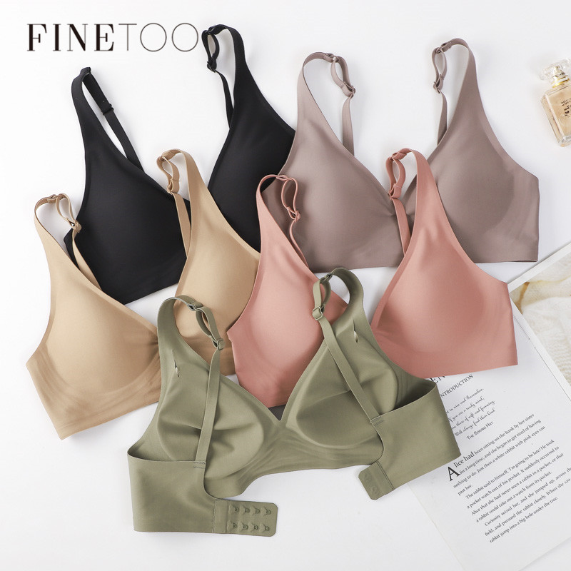 FINETOO 소프트 무선 브래지어 여성 딥 브래지어  - Bralette Wireless Soft 리뷰 및 가격