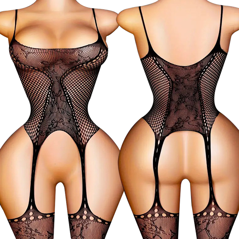 여성용 핫 에로틱 란제리 세트, 메쉬 크로치리스 테디  - Bodystocking Fishnet 리뷰 및 가격