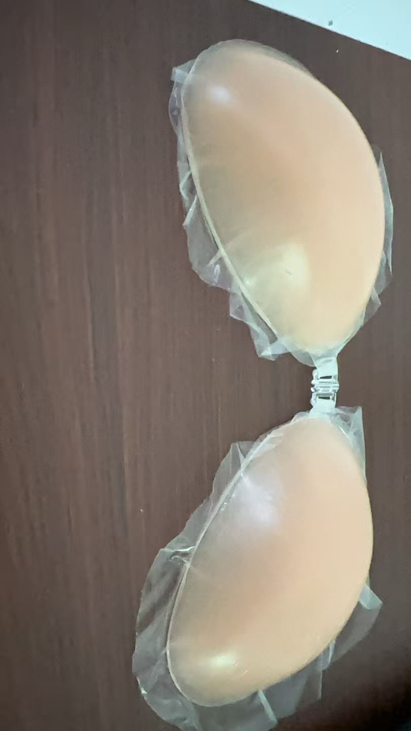 여성용 누브라 실리콘 브라 - 셀프 접착식 백리스 스트 - Push Up Bra Padded 리뷰 및 가격