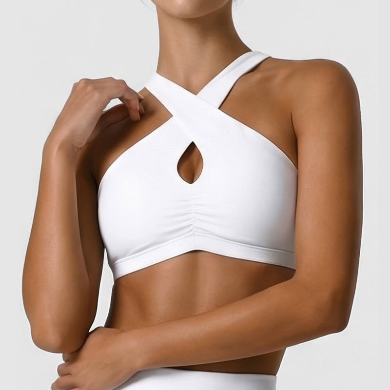 여성 소프트 스포츠 속옷 솔리드 컬러 하이 임팩트 짐  - Sports Bra High Impact 리뷰 및 가격