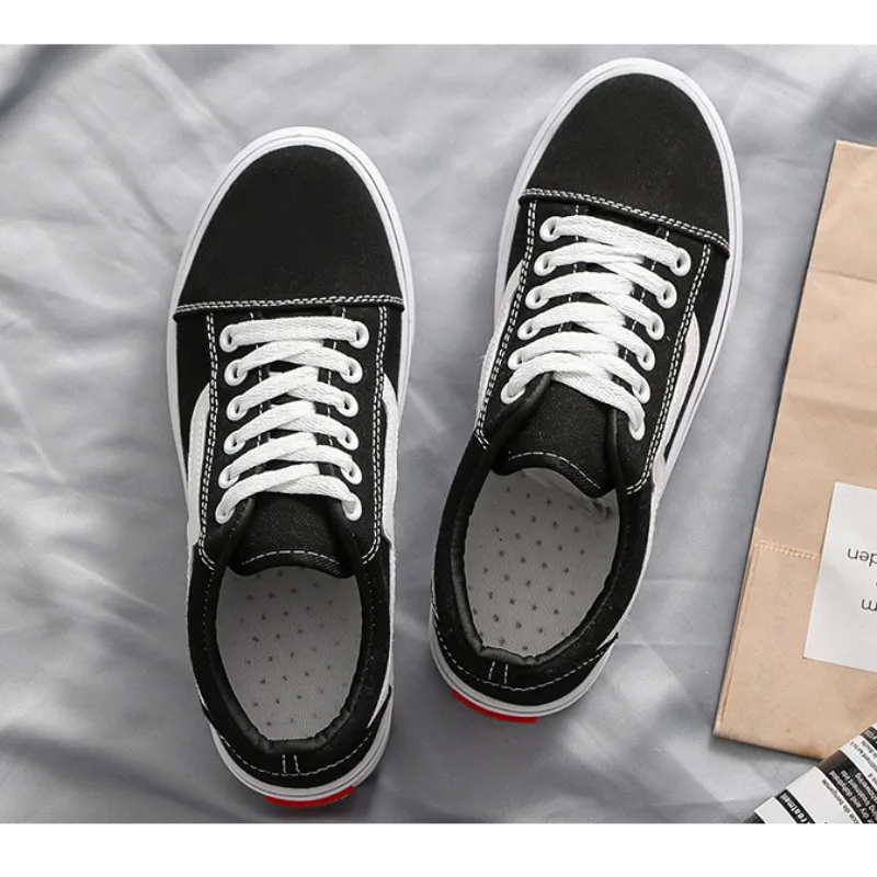 청소년 학생 소년 소녀 봄 가을 캐주얼 조깅 스니커즈  - Vans Shoes Old Skool 리뷰 및 가격