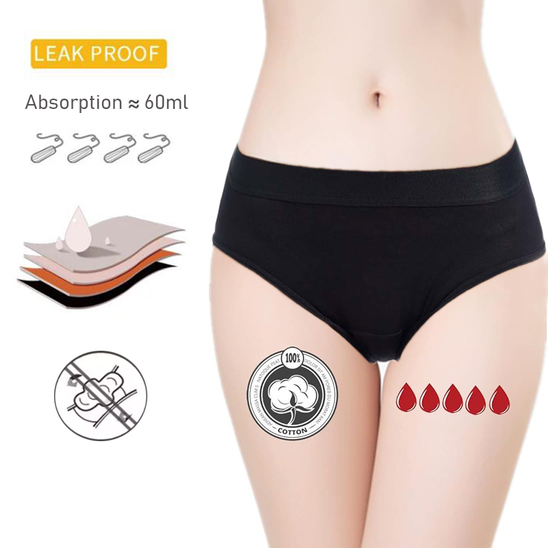 4중 흡수 방수 생리 팬티 여성용 생리대 대량 출혈 생 - Period Panty Absorbent 리뷰 및 가격