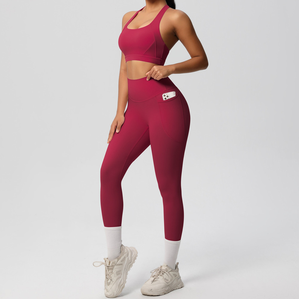 패드 크로스 숄더 스트랩 요가 브라 러닝 스포츠 브라  - Sports Bra High Impact 리뷰 및 가격